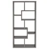 CoasterEveryday 800510 Theo - 7-Shelf Bookshelf - Weathered Gray