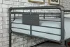 Furniture of America CM-BK918-BED Olga - Twin Over Full Over Queen Bunk Bed - Antique Black