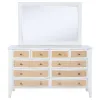 Coaster Fine Furniture 223473M Bexhill - 10-Drawer Dresser And Mirror - White