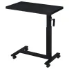 Coaster Fine Furniture 315856 Westpark - Height Adjustable Mobile Bedroom C-Table - Black