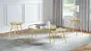 Coaster Fine Furniture 723918-S3 Kaelyn - 4 Piece Round Coffee And End Table Set - Gold