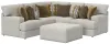 Jackson Furniture Industries 2240/62/42/12-26 Jackson Furniture Industries 2240/62/42/12-26 Tori - 2 Piece Sectional With Comfort Coil Seating, 41