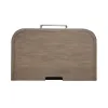 Liberty Furniture 306-BR62 South Bend - Open Nightstand With Charging Station - Burnished Clay