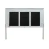 Liberty Furniture 781-BR15HU Liberty Furniture 781-BR15HU Reflections - King Upholstered Panel Headboard With Lights - Pearl White