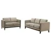 Coaster Fine Furniture 511101-S2 Islington - 2 Piece Upholstered Panel Arm Sofa Set - Taupe