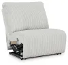 Ashley Furniture 92706S10 Ashley Furniture 92706S10 Top Tier - 3-Piece Sectional Reclining Chofa With Raf Press Back Chaise - Alloy