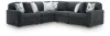 Ashley Furniture 98105S27 Ashley Furniture 98105S27 Midnight-Madness - 5-Piece Sectional - Gunmetal