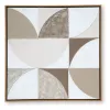 Ashley Furniture A8000502 Harelman - Wall Art - Tan / Taupe / White