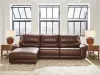 Ashley Furniture PCU62607S23 Ashley Furniture PCU62607S23 DeepWakes - 3-Piece Power Reclining Sofa With LAF Press Back Power Chaise - Canyon