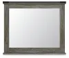 Ashley Furniture B4480/21/26/48/53/52/83 Ashley Furniture B4480/21/26/48/53/52/83 Frandern - 6 Pc. - Dresser, Mirror, Dressing Chest, Twin Panel Bed - Black / Gray