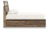 Ashley Furniture PCB3367B4 Ashley Furniture PCB3367B4 Chirason - Queen Panel Bed With Storage - Brown