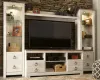 Ashley Furniture W267W3 Ashley Furniture W267W3 Willowton - 4 Pc. - Entertainment Center - 64