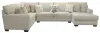 Jackson Furniture Industries 4478/30/62/76-38 Middleton - 3 Piece Sectional With Right Side Facing Chaise - Cement