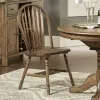 Liberty Furniture 186-C1000S Carolina Crossing - Windsor Side Chair - Antique Honey