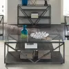 Liberty Furniture 37-OT-3PCS Arista - 3 Piece Table Set (1 Cocktail 2 End Tables) - Cobblestone Brown / Gray Dusty