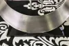 Furniture of America CM3726T-TABLE Orla - Dining Table - Silver / Black