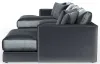 Jackson Furniture Industries 2245/75/31/76-23 Jackson Furniture Industries 2245/75/31/76-23 Remington - 4 Piece Modular Double Chaise Sectional - Slate