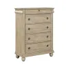 Liberty Furniture 589WT-BR41 Liberty Furniture 589WT-BR41 Rustic Traditions - 5 Drawer Chest - Saddle Tan