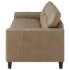 Coaster Fine Furniture 504667 Scotland - Faux Leather Upholstered Track Arm Sofa - Brown
