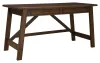 Ashley Furniture H675-44 Baldridge - Home Office Large Leg Desk - Rustic Brown