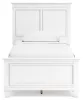 Ashley Furniture B680B6 Ashley Furniture B680B6 Fortman - Twin Panel Bed - White