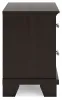 Ashley Furniture B441-92 Covetown - Two Drawer Night Stand - Dark Brown