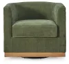 Ashley Furniture A3000696 Jersonlow - Swivel Chair - Forest Green