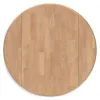Ashley Furniture D396-15 Gesthaven - Round Dining Room Drop Leaf Table - Natural / Brown