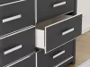 Ashley Furniture PCB3380-31 Zuraleus - Six Drawer Dresser - Black