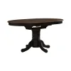 Liberty Furniture 186B-CD-PED Carolina Crossing - Pedestal Table - Black / Antique Honey