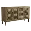 Liberty Furniture 2064-AC6838 Devonshire - 4 Door Accent Cabinet - Driftwood
