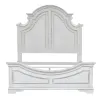 Liberty Furniture 244-BR-QPBDM Liberty Furniture 244-BR-QPBDM Magnolia Manor - 3 Piece Bedroom Set (Queen Panel Bed, Dresser & Mirror) - Antique White