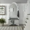 Liberty Furniture 244-OT-2PCS Magnolia Manor - 2 Piece Hall Tree - Antique White