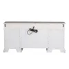 Liberty Furniture 244-HOJ-CS Magnolia Manor - Credenza - Antique White & Weathered Bark