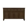 Liberty Furniture 615-HB7242 Americana Farmhouse - Hall Buffet - Light Brown