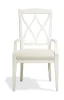 Riverside Furniture 59398 Myra - Back Upholstered Arm Chair (Set of 2) - Paperwhite