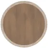 Riverside Furniture 30762 Rosalie - Round Mirror - Natural