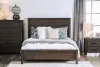Furniture of America CM7382EK-BED Rexburg - Eastern King Bed - Wire - Brushed Rustic Brown