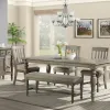 Intercon BI-CH-4615B-RDO-RTA Balboa Park - Dining Bench - Roasted Oak