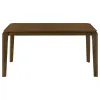 Coaster Fine Furniture 108921 Almonte - Rectangular Wood Dining Table - Dark Brown