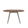 New Classic D1651-17 Oscar - Oval Drop Leaf Dining Table - Walnut