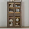 Liberty Furniture 306-CH4880 South Bend - Bunching Display Cabinet - Burnished Clay