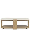 Riverside Furniture 10902 Sanibel - Cocktail Table - Pale Oak