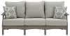 Ashley Furniture P802-838 Visola - Sofa with Cushion - Gray