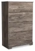Ashley Furniture B2587-44 Ralinksi - Four Drawer Chest - Gray