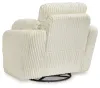 Ashley Furniture 9490261 Ashley Furniture 9490261 Tie-Breaker - Swivel Glider Recliner - Ivory