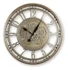 Ashley Furniture A8010386 Gilover - Wall Clock - Champagne Finish