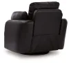 Ashley Furniture 7430561 Modmax II - Swivel Glider Recliner - Black