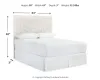 Ashley Furniture B181B6 Ashley Furniture B181B6 Paxberry - Queen Panel Bed - Whitewash