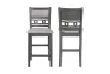 New Classic D1701-22-GRY Gia - Counter Chairs (Set of 2) - Gray